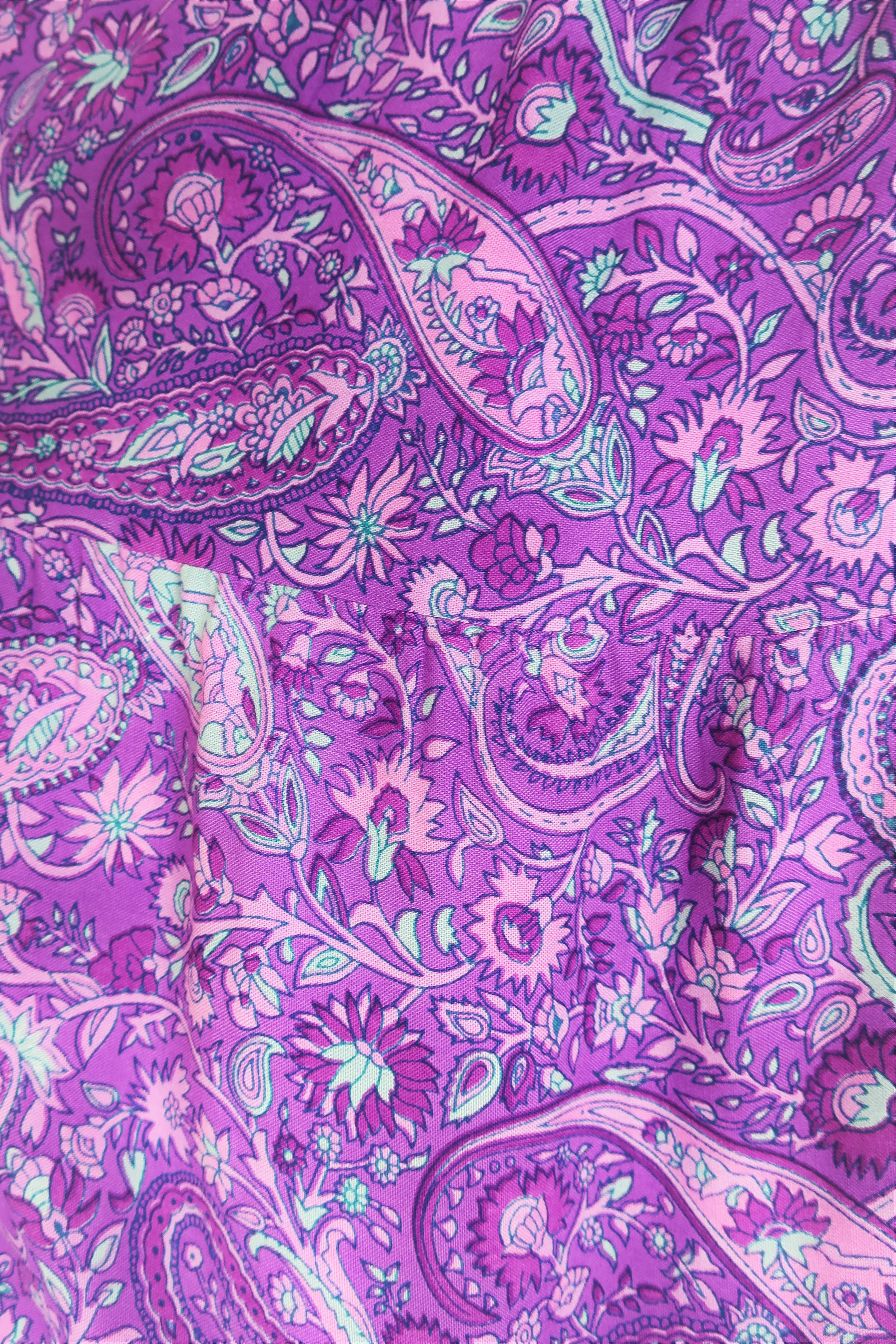 50% OFF Florence Prairie Skirt in Orchid Purple Paisley - Free Size