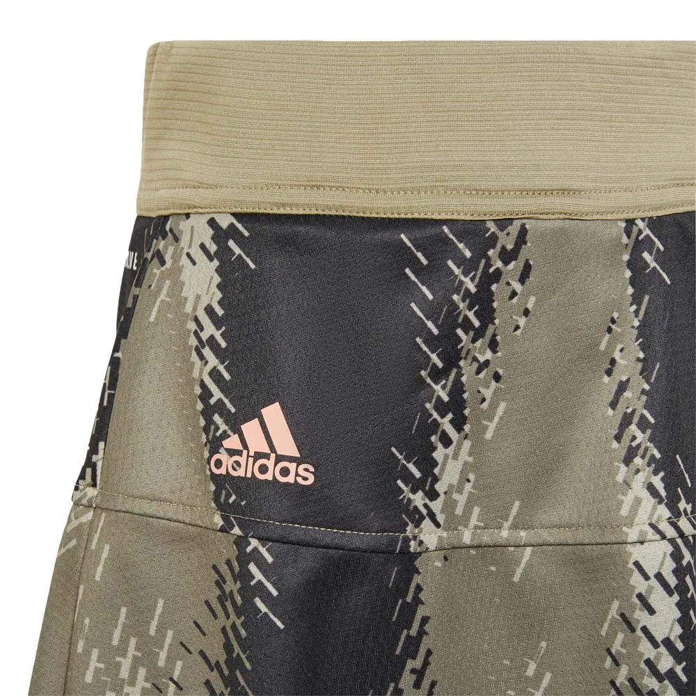 adidas Primeblue Match Skirt (Girls) - Orbit Green/Black