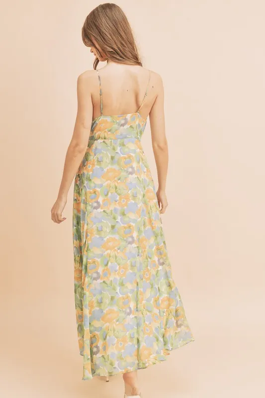 Aemi   Co Lois Floral Cami Maxi Dress