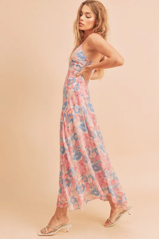 Aemi   Co Lois Floral Cami Maxi Dress