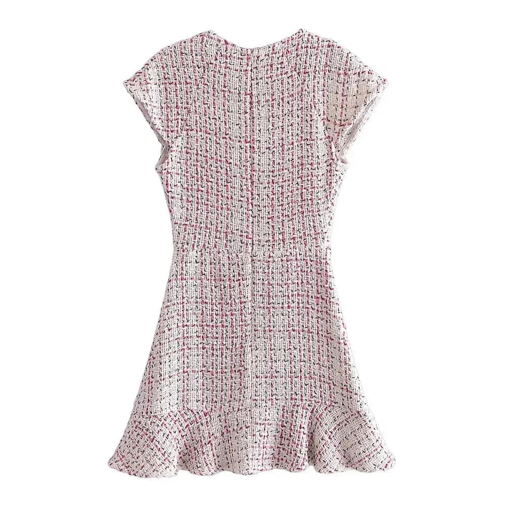 Aerin Tweed Mini Dress