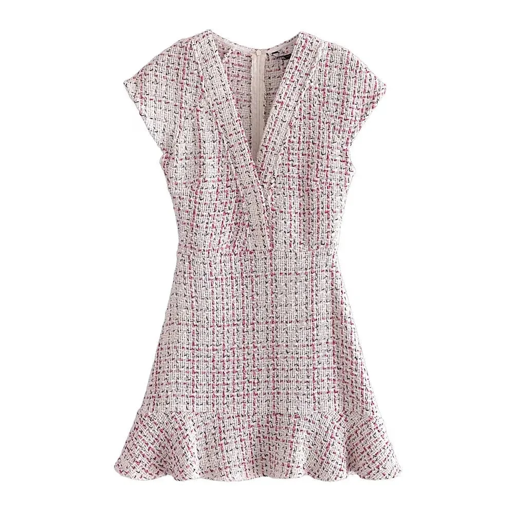 Aerin Tweed Mini Dress