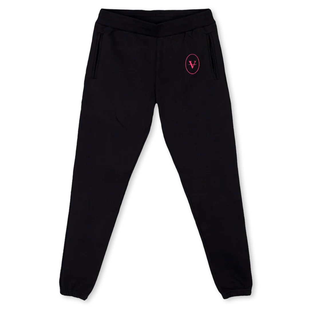 AGPANTSBLACKPINK Black Sweatpants.