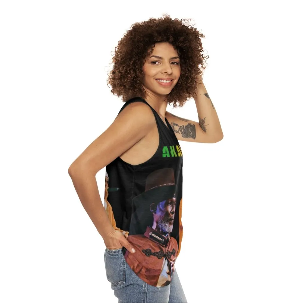 Akae Got Midnite Unisex Rastafarian Tank Top