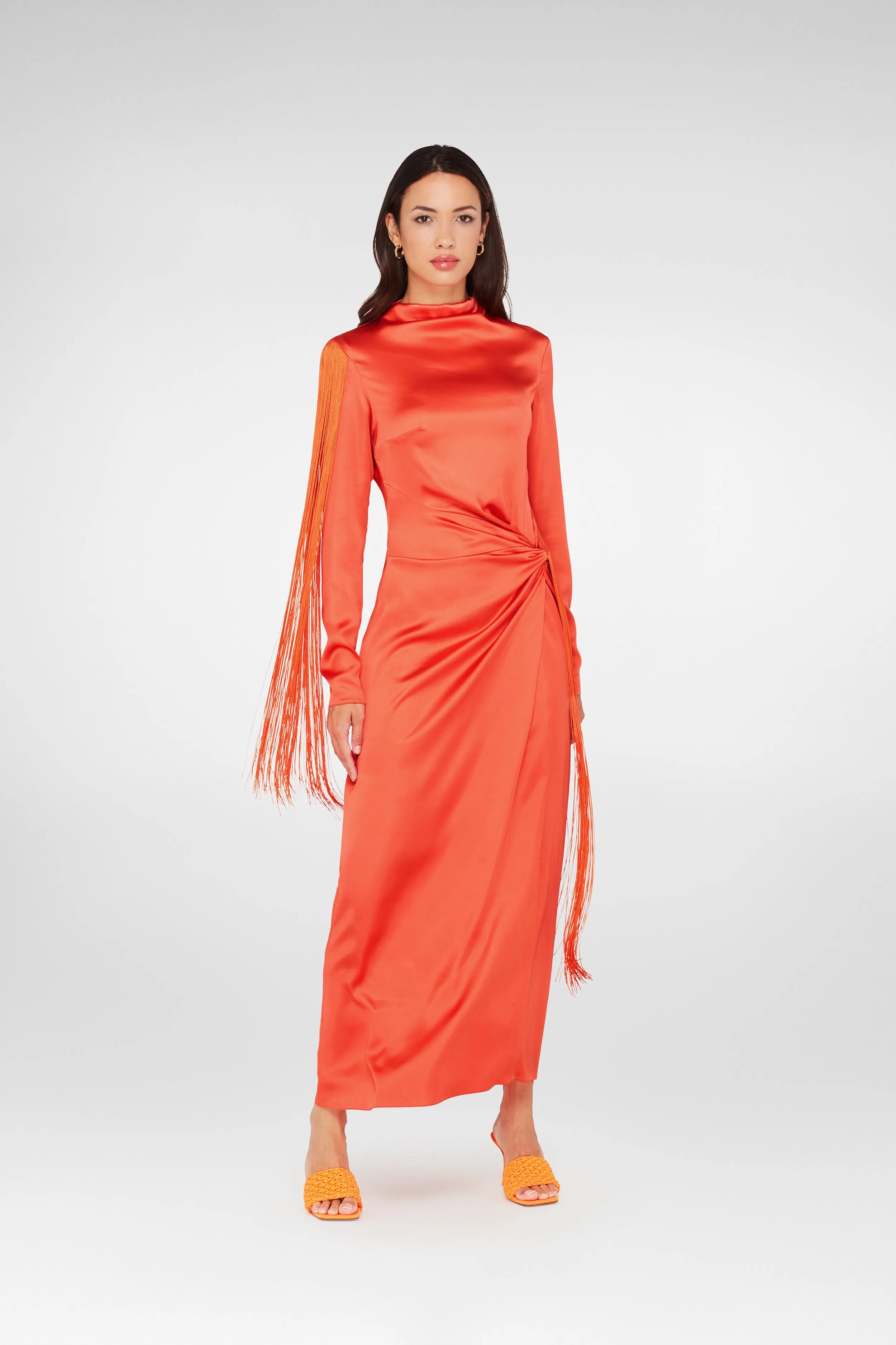 Aphrodite Dress - Coral