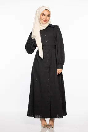 Aria Autumn Maxi - Ebony