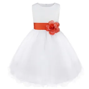 Asmaani Baby Girl's White Color Fancy Dress (AS-DRESS-22054)