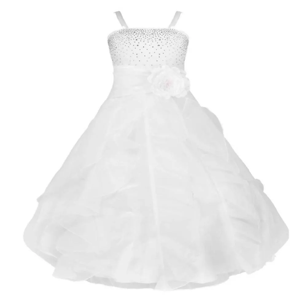 Asmaani Baby Girl's White Colour Tredny Frock (AS-DRESS-22087)