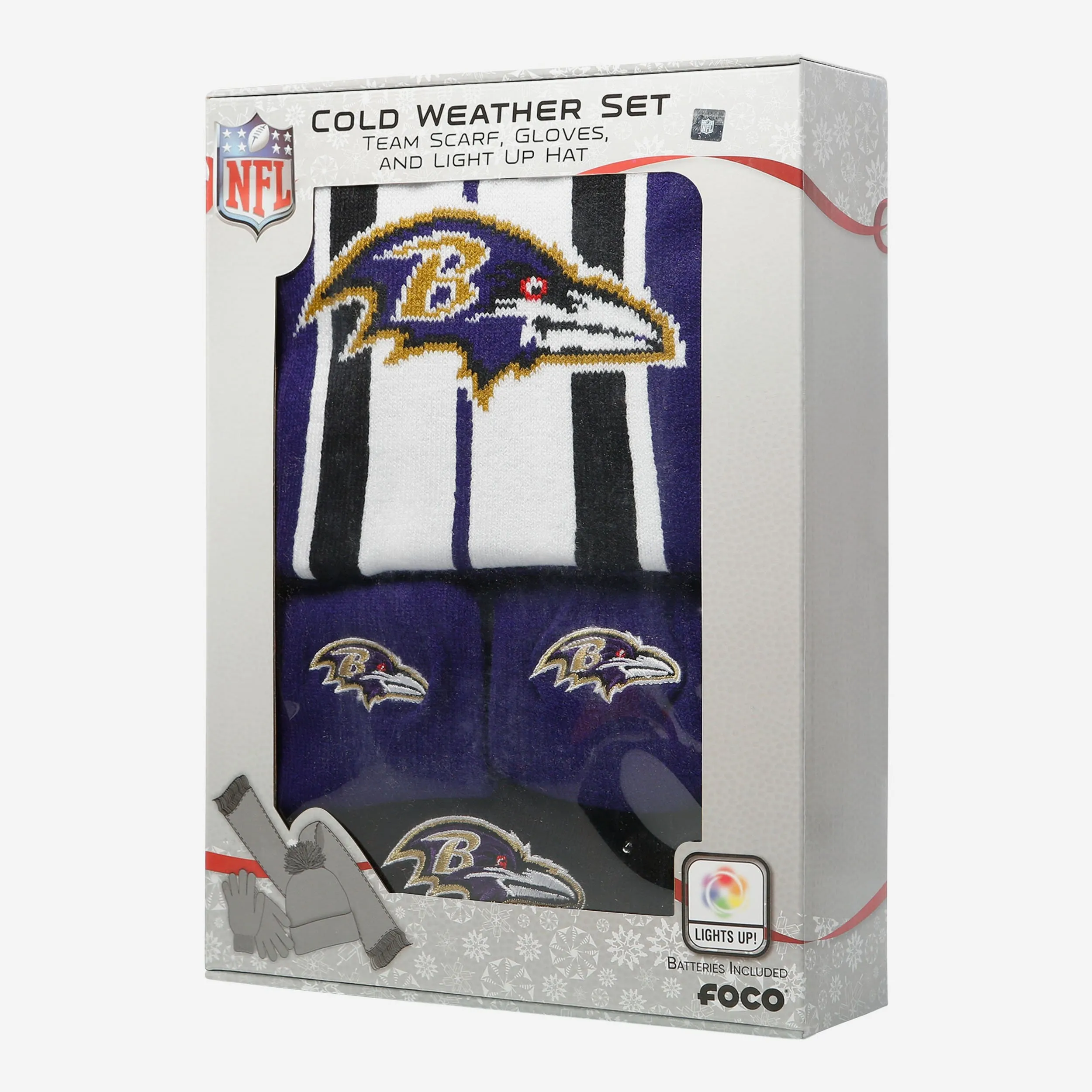 Baltimore Ravens Snow Stealer Cold Weather Set