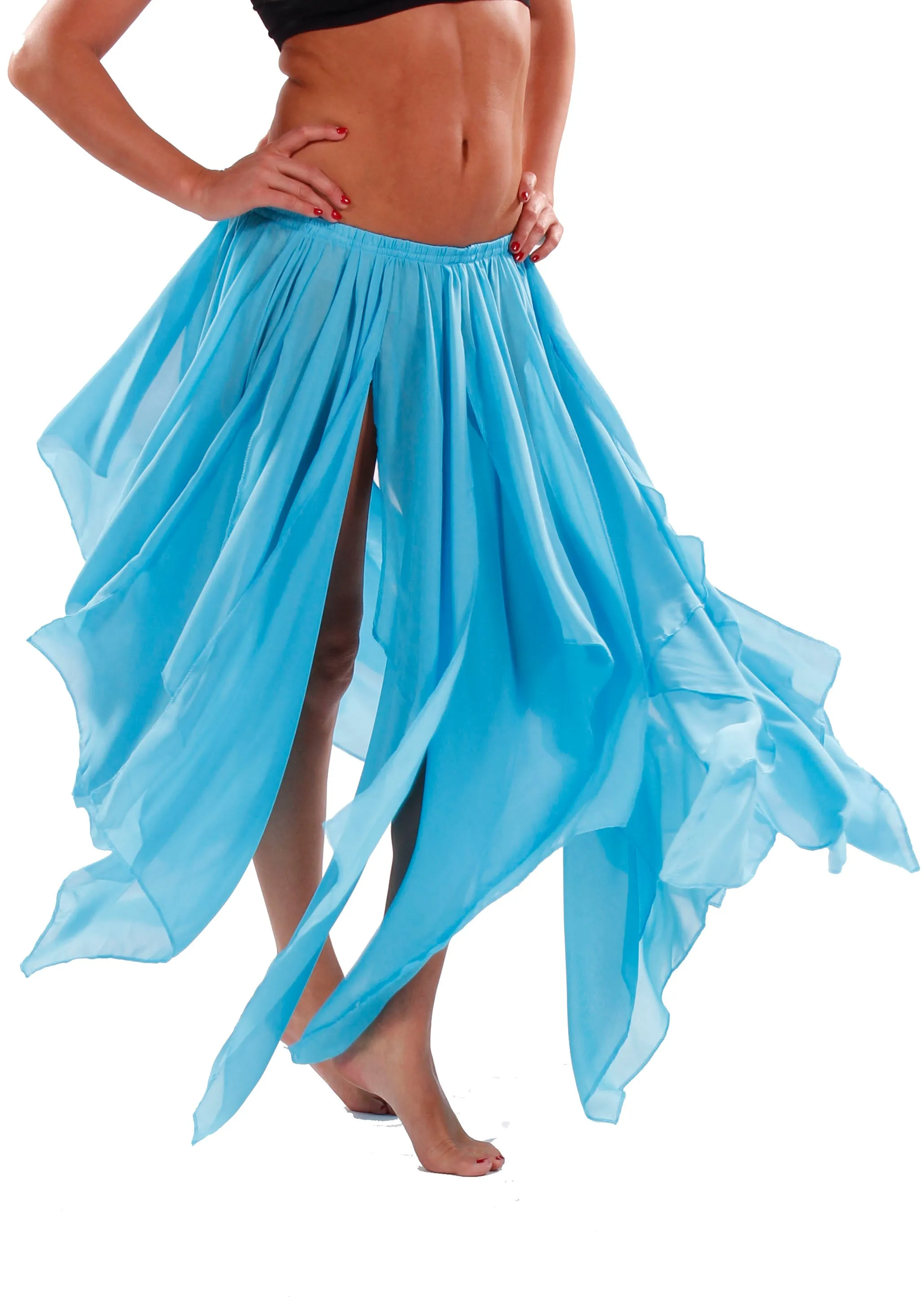 Belly Dance 13 Panel Skirt & Veil Costume Set | PETALS AND PANELS