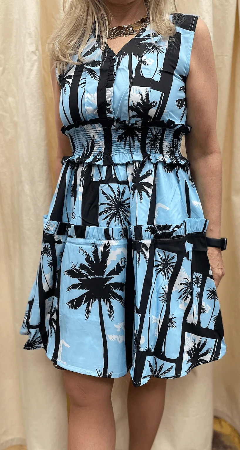 Beulah BC3222 Dress in Tropics