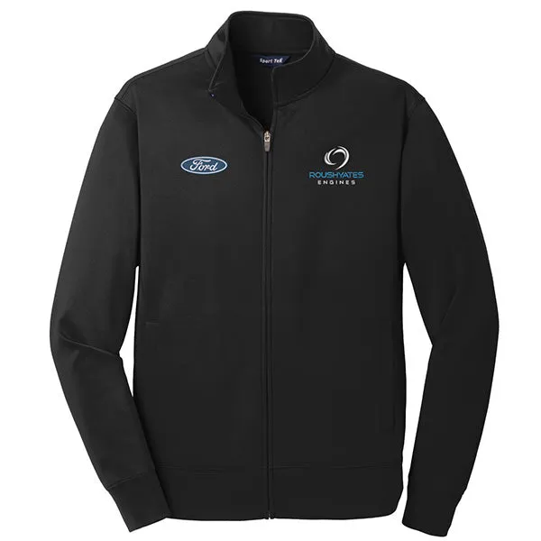 BLUE OVAL PERFORMANCE FLEECE FULL-ZIP JACKET