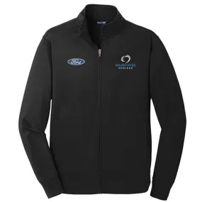 BLUE OVAL PERFORMANCE FLEECE FULL-ZIP JACKET