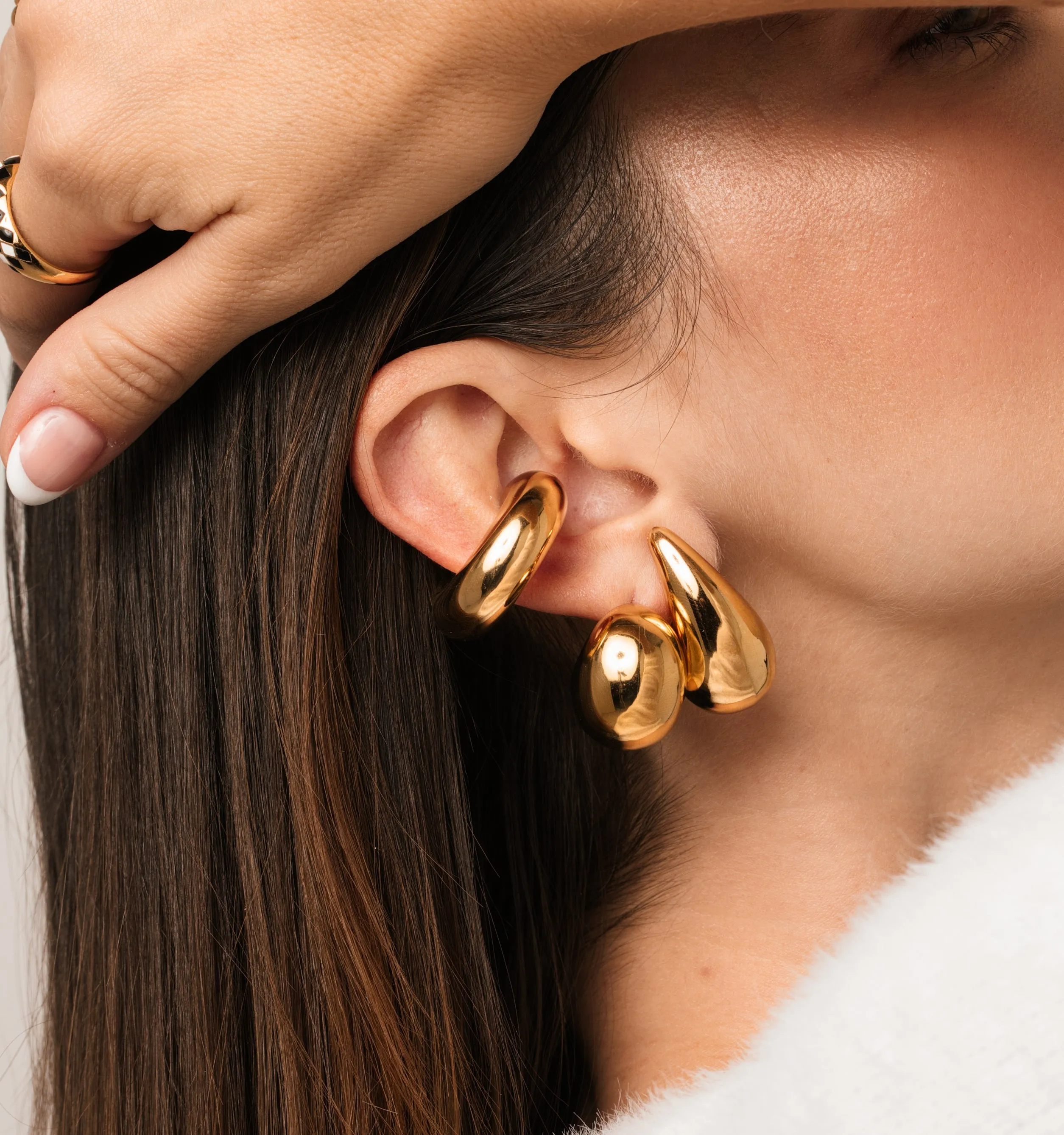 Bold Dome Earrings