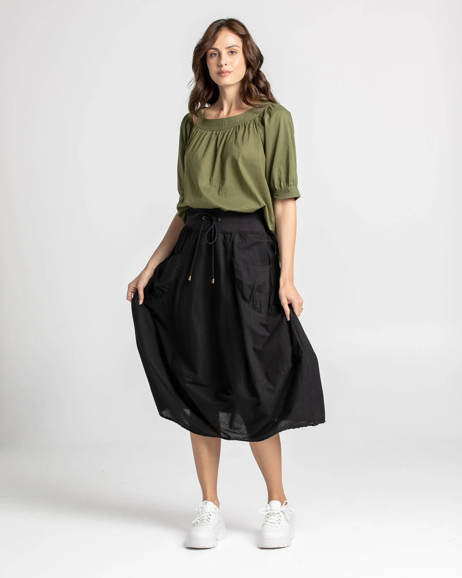 Boom Shankar Guru Skirt Black