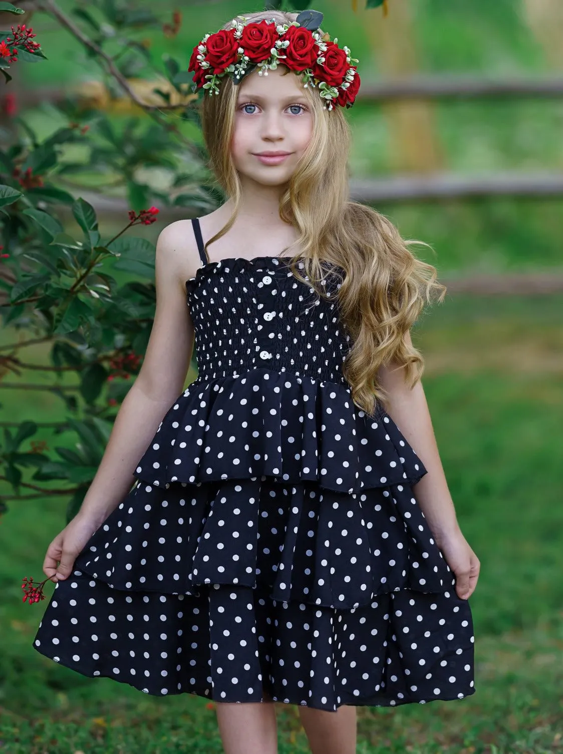 Brave Bold Polka Dot Dress