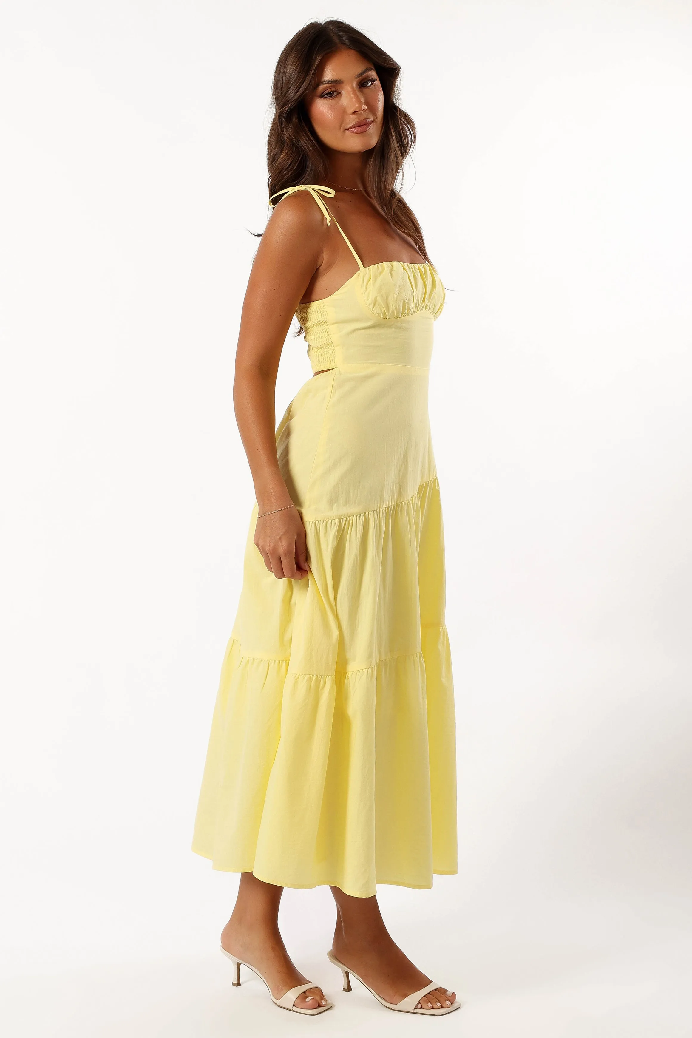 Brexley Maxi Dress - Lemon