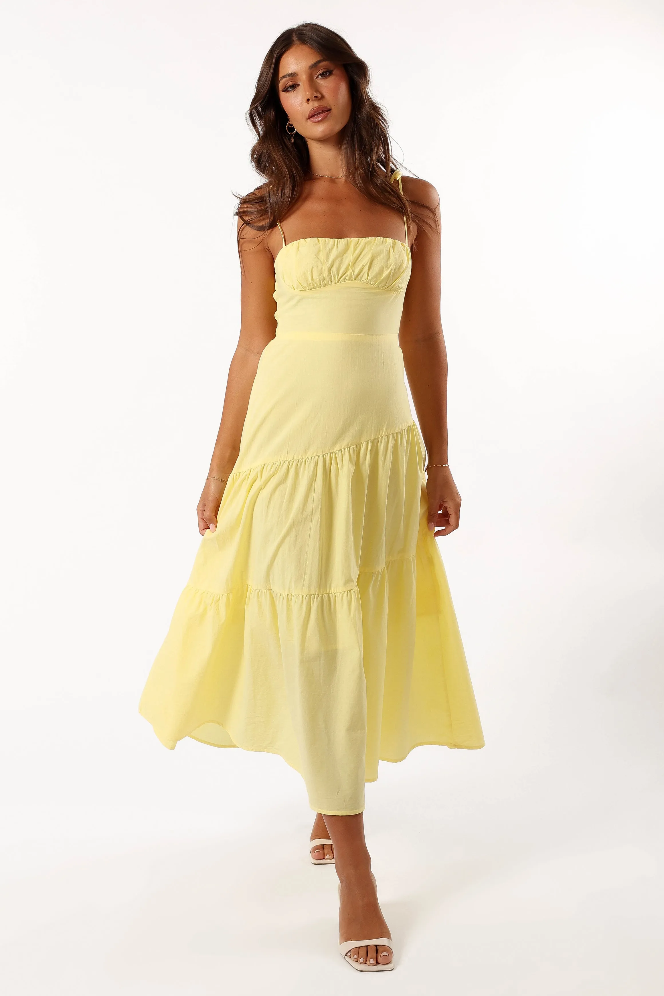 Brexley Maxi Dress - Lemon