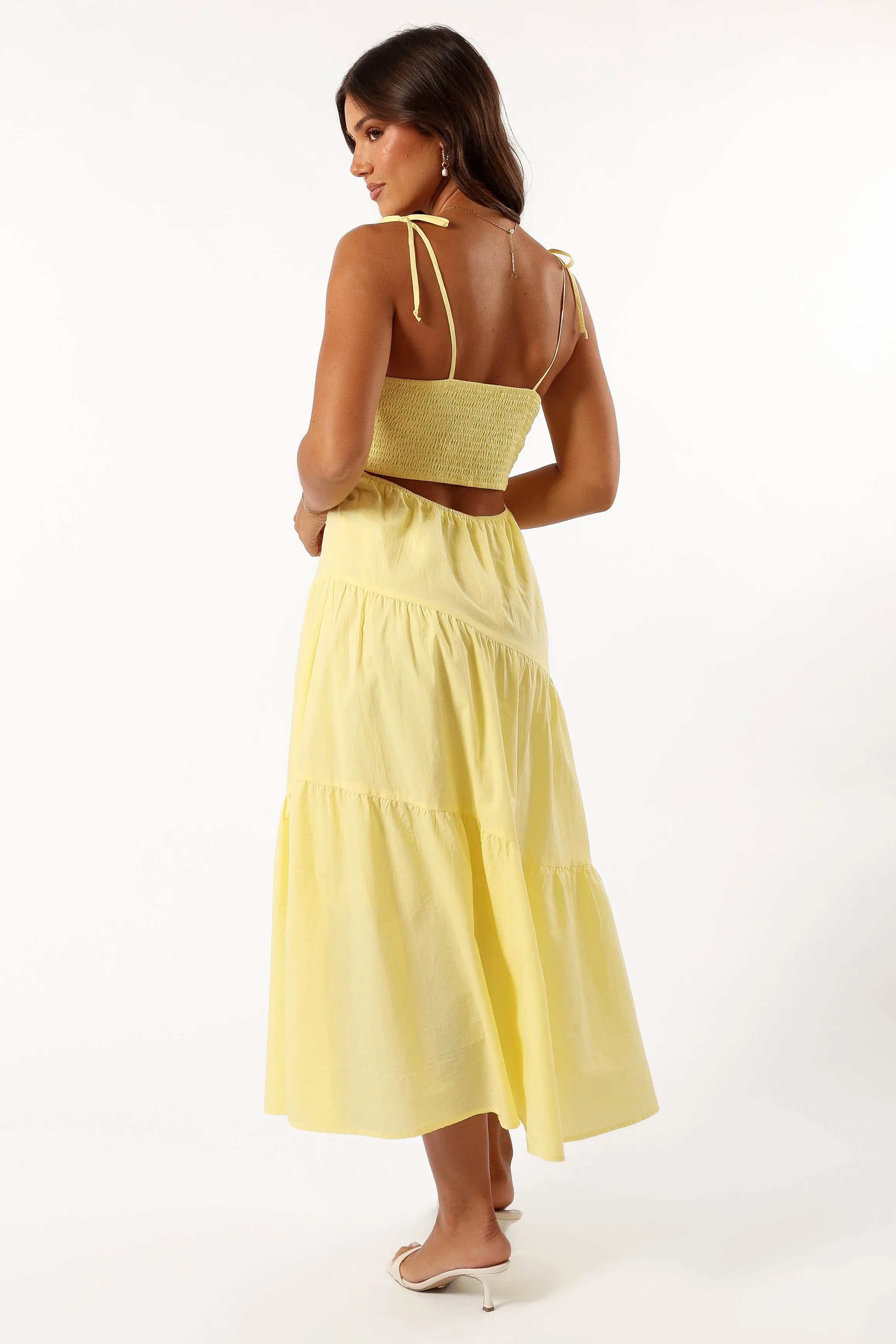 Brexley Maxi Dress - Lemon