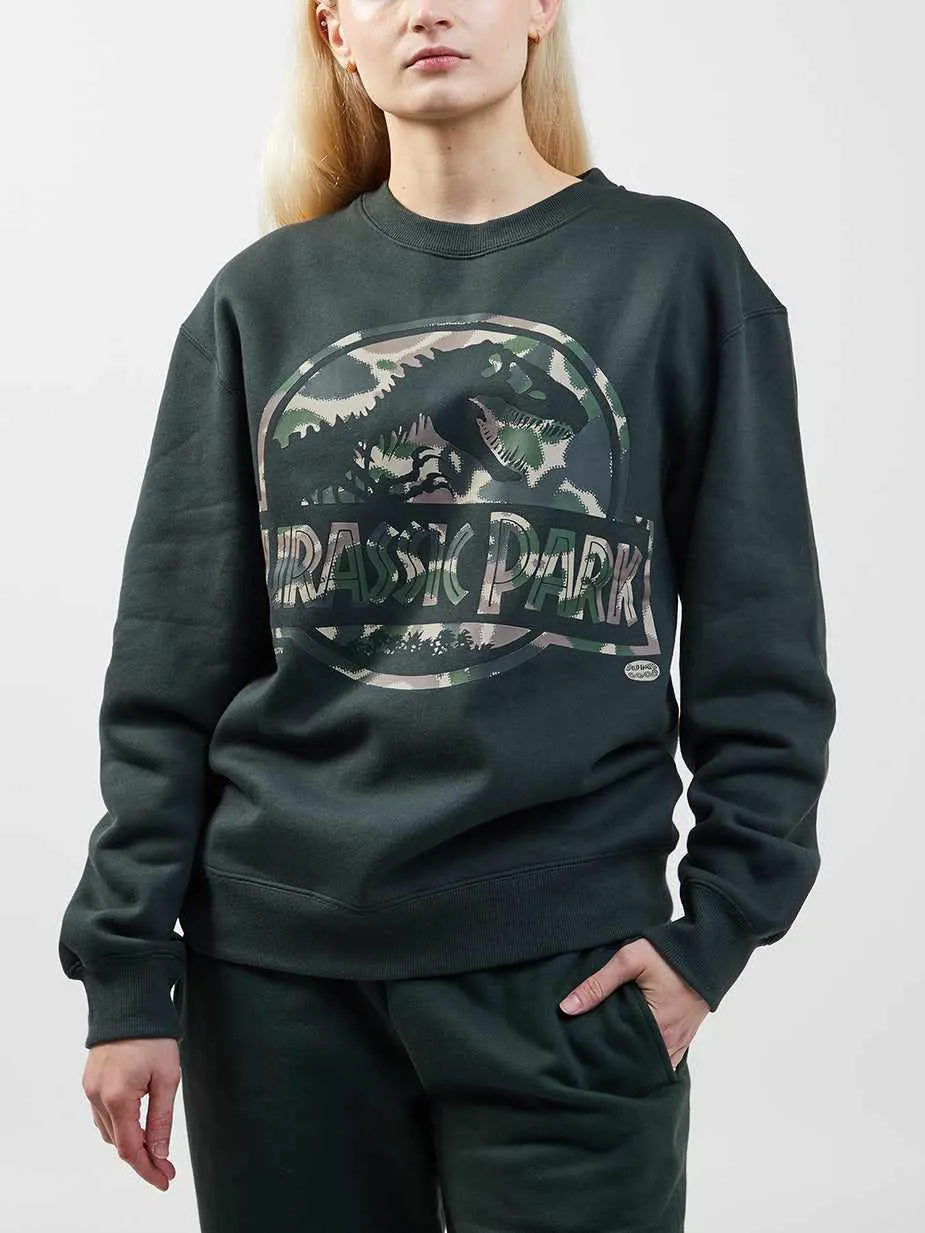 Camo Crew Neck Sweatshirt