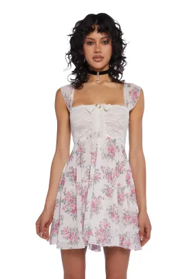 Can’t Forget Babydoll Dress - Off White