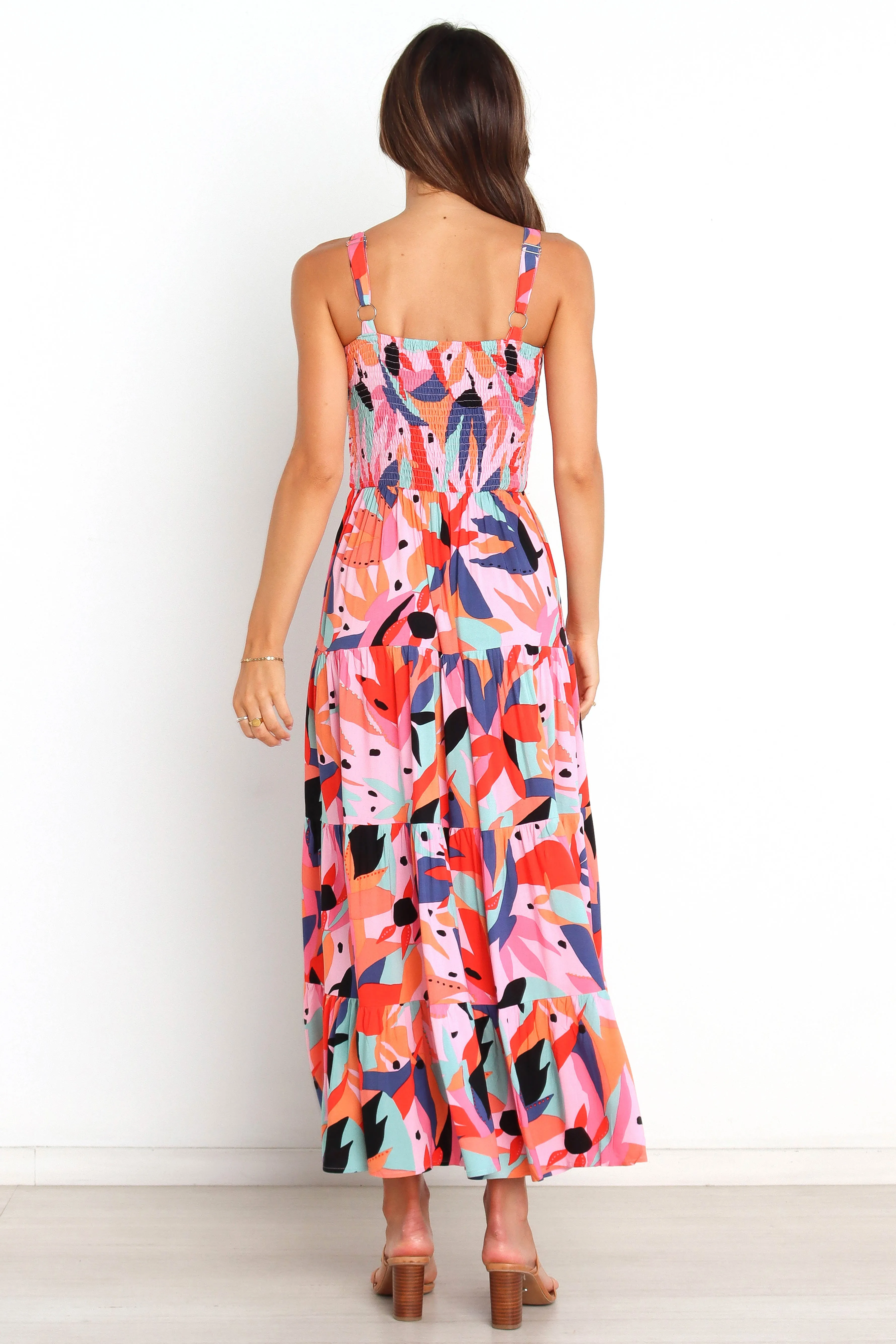 Celina Dress - Pink Multi