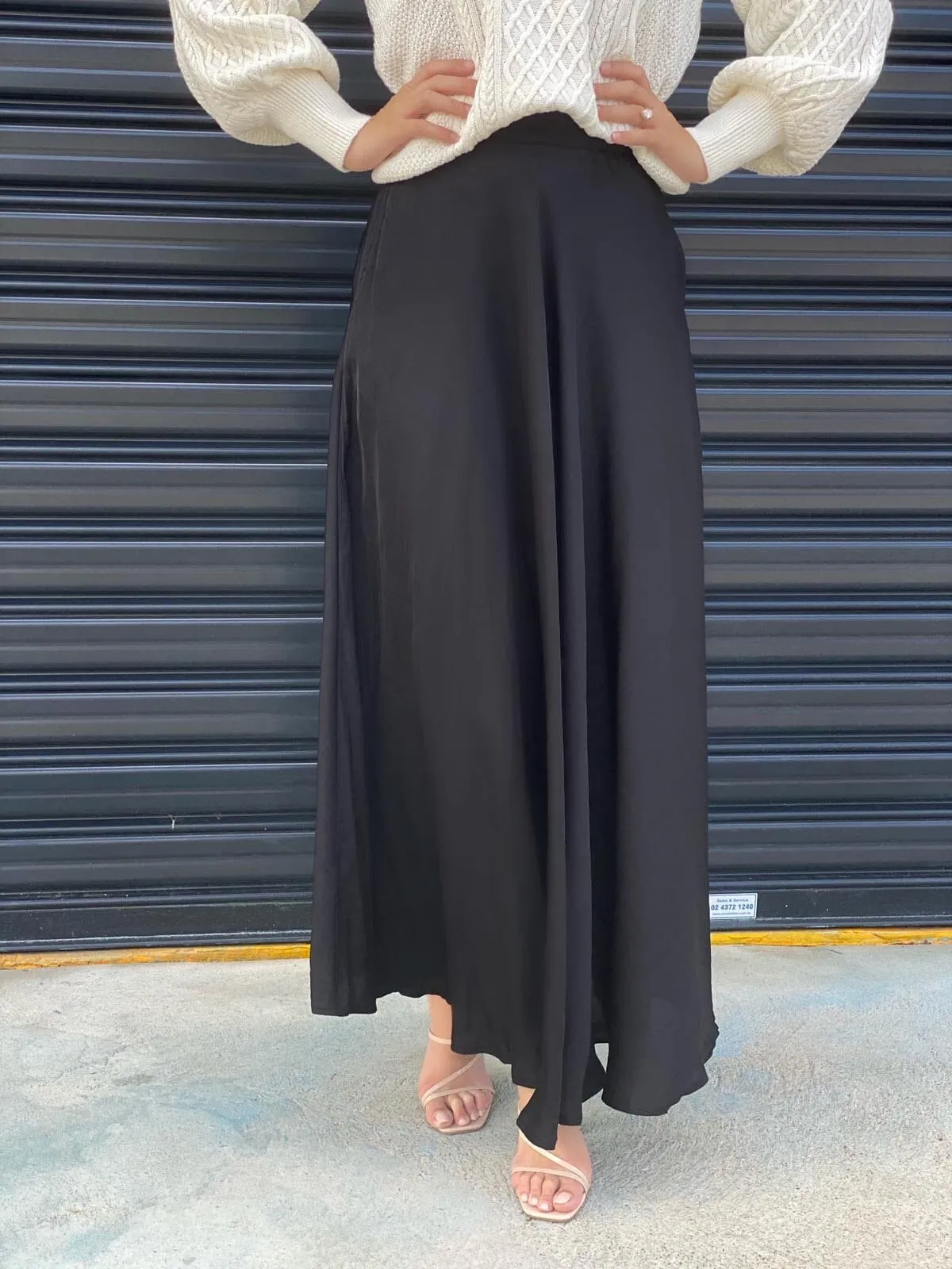 Celini Satin Skirt