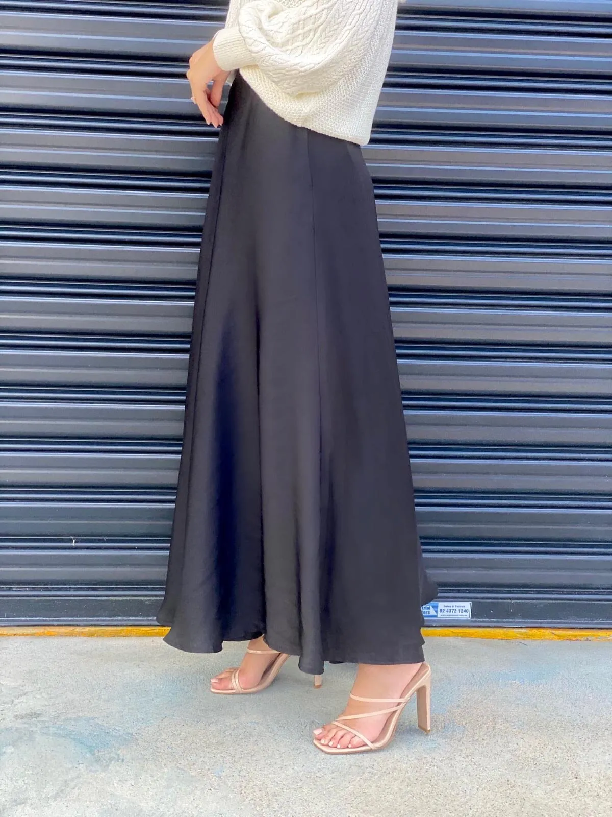 Celini Satin Skirt