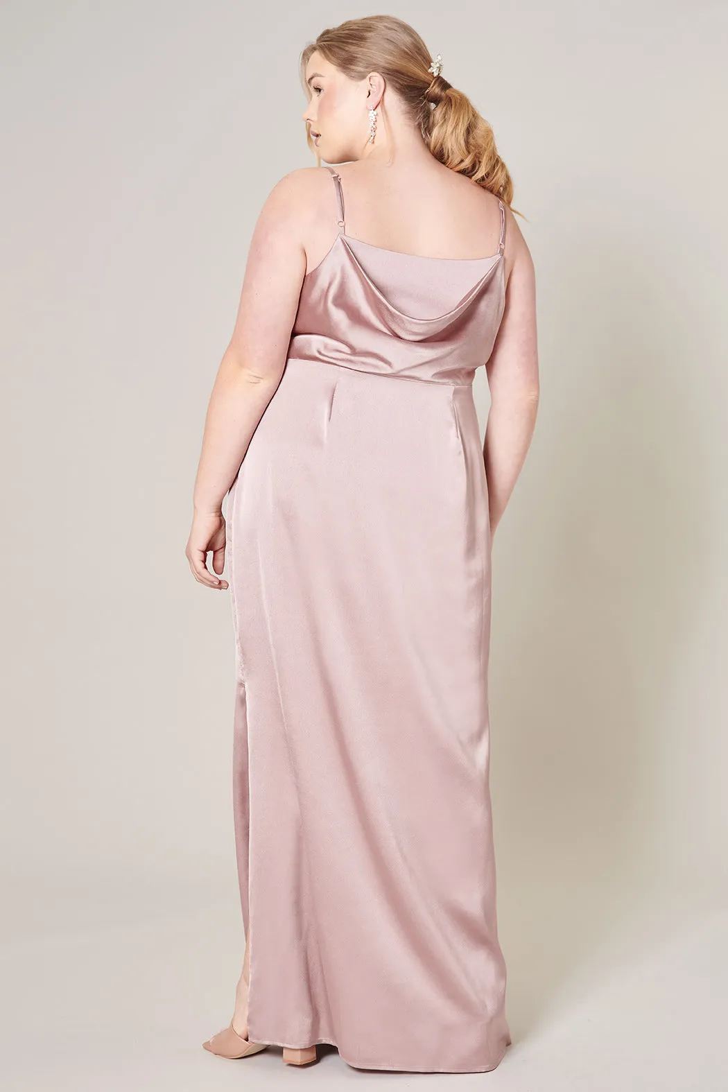 Charisma Cowl Neck Maxi Dress Curve