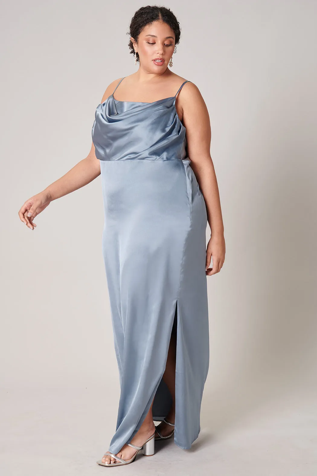 Charisma Cowl Neck Maxi Dress Curve