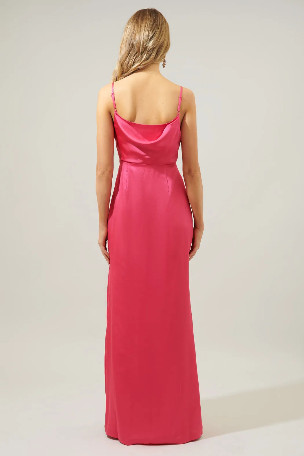 Charisma Cowl Neck Maxi Dress