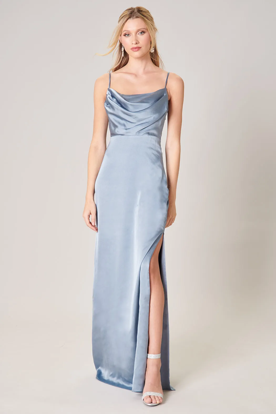 Charisma Cowl Neck Maxi Dress