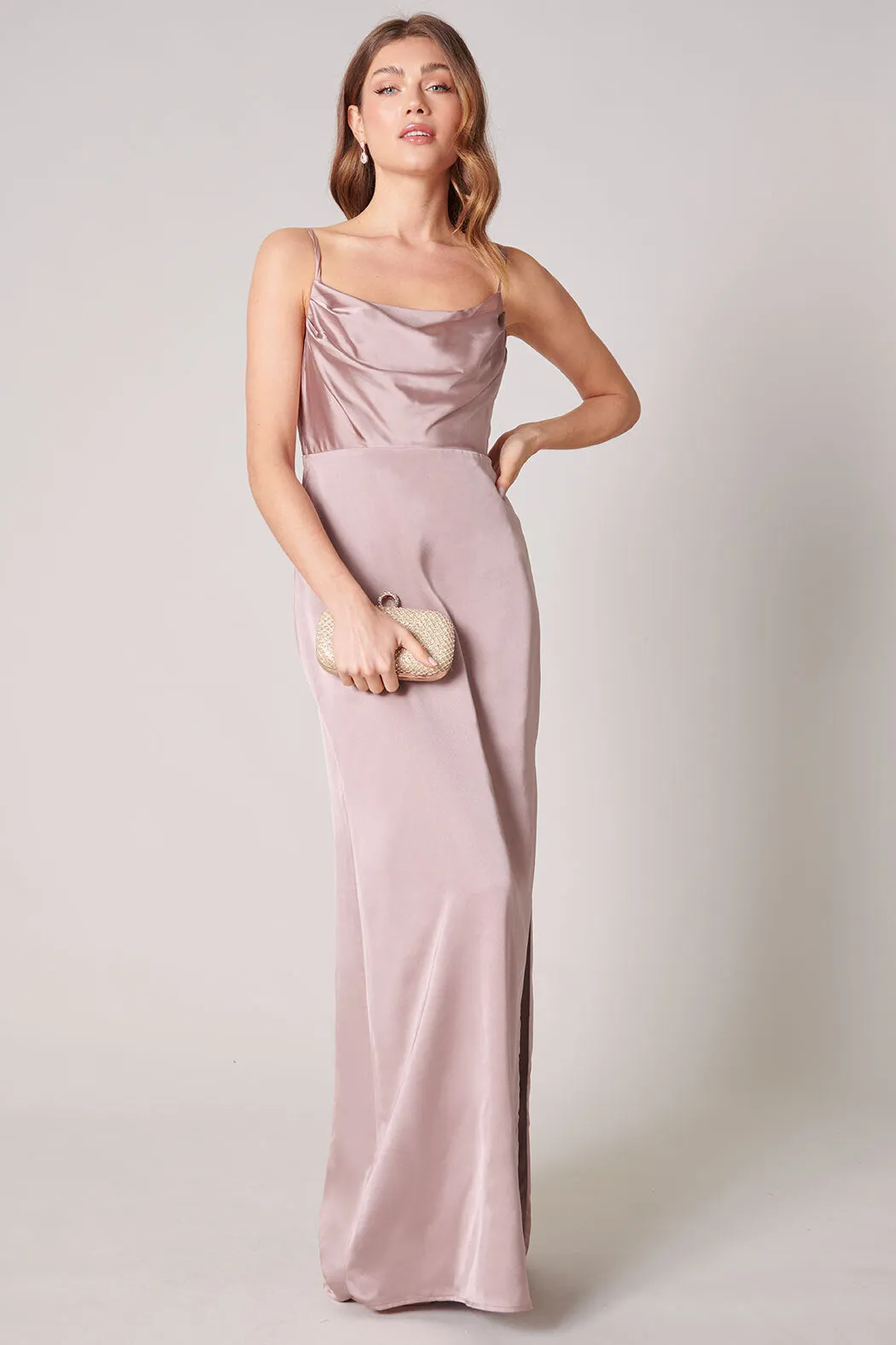 Charisma Cowl Neck Maxi Dress