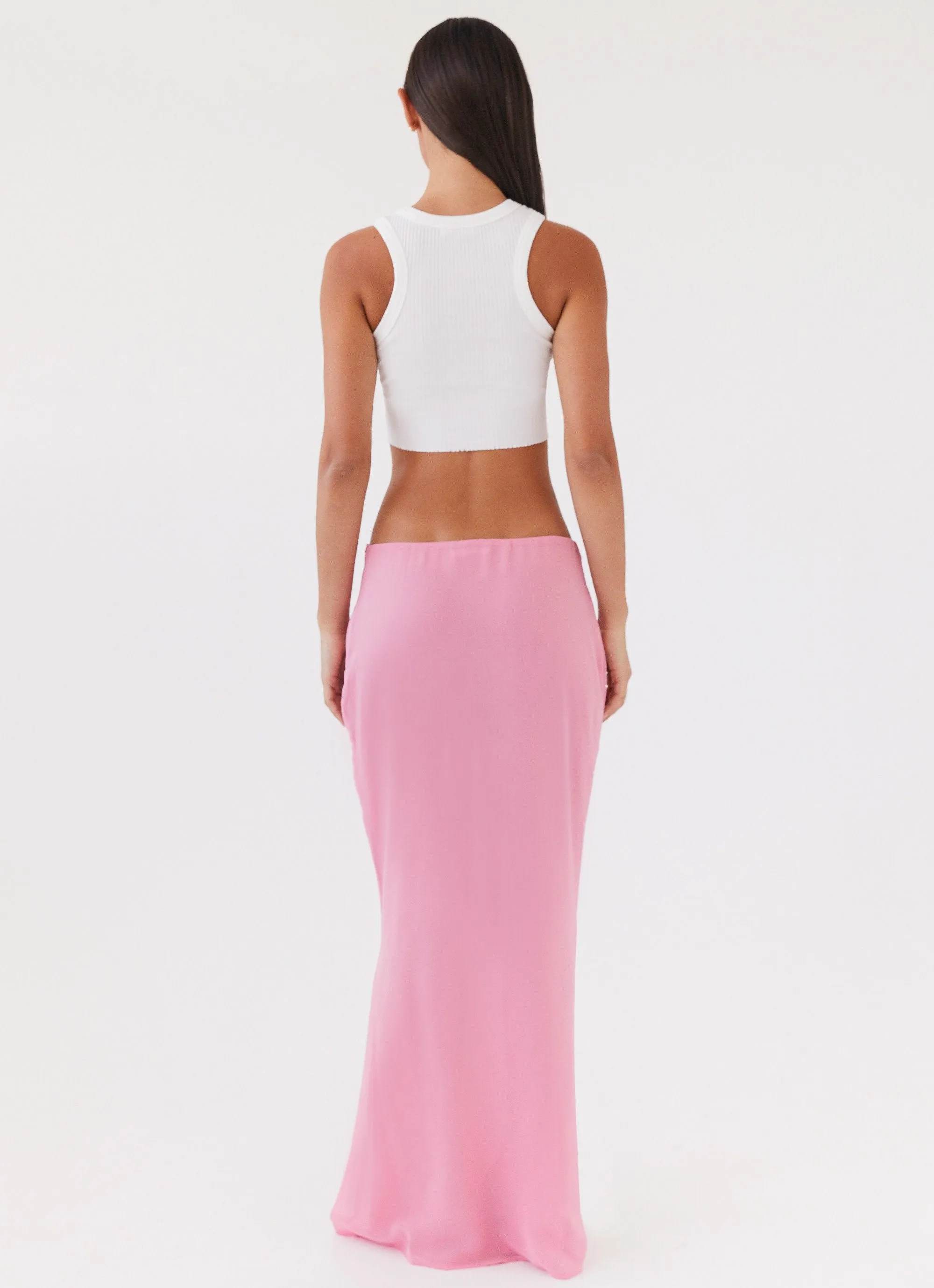 Chella Tie Up Skirt - Pink