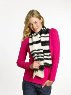 Clever Stripes Scarf Pattern (Knit)