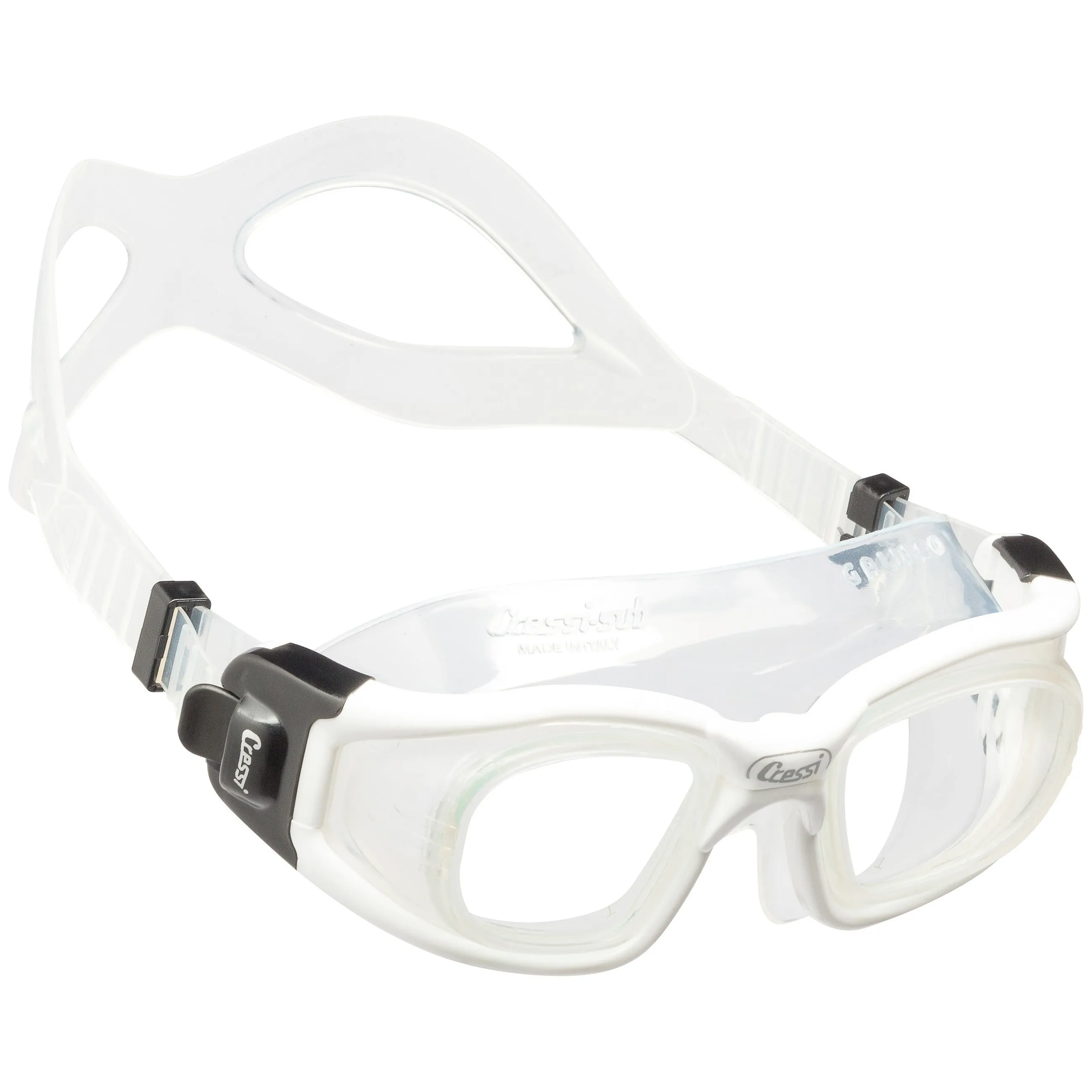 Cressi Swim Galileo Tempered Glass Lenses Goggle