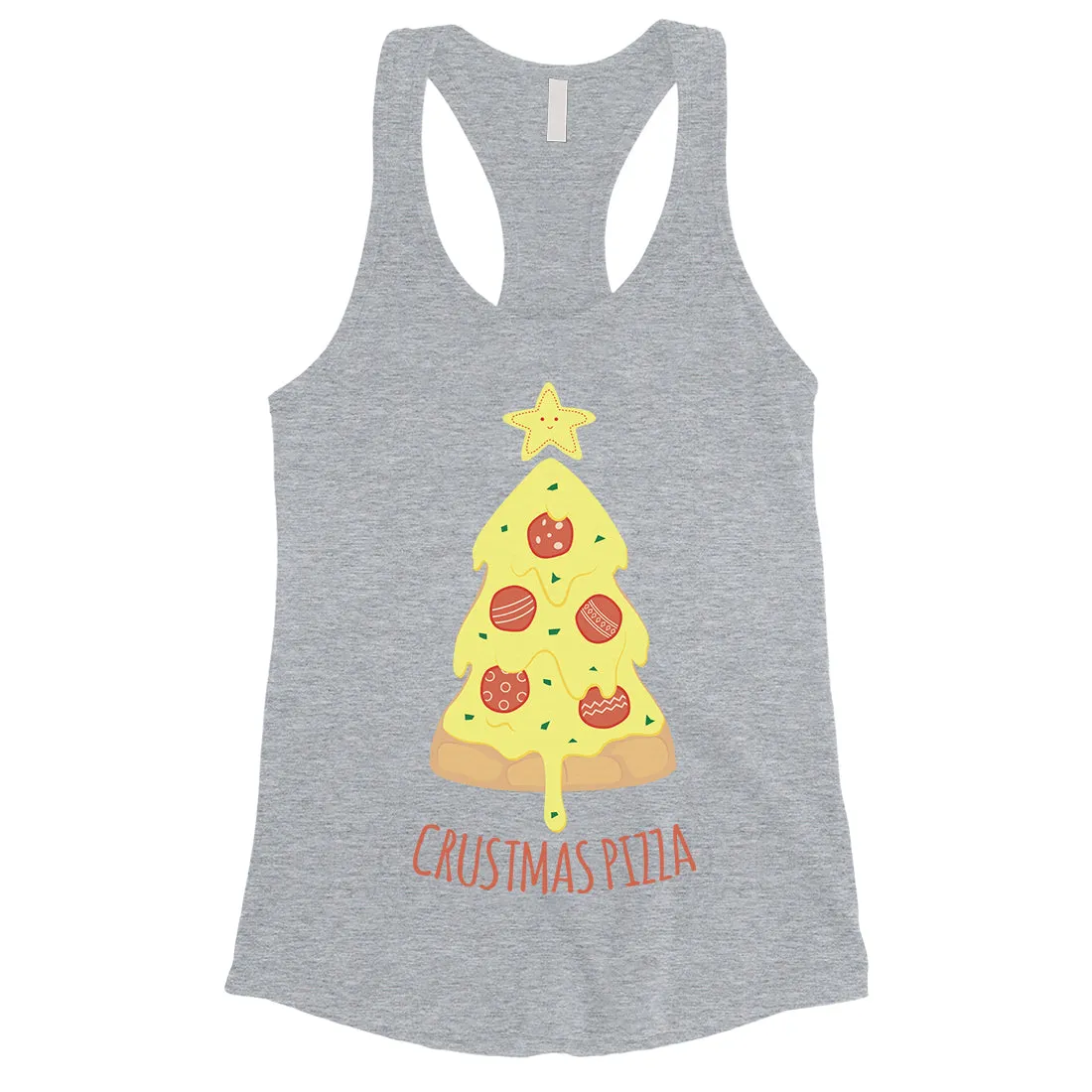 Crustmas Pizza Womens Tank Top