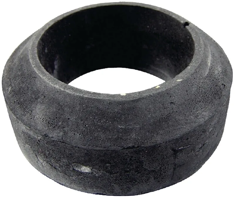 Danco 80864 Tank-To-Bowl Spud Gasket, 2-1/16 in ID x 3-1/8 in OD Dia, Rubber, Black, For: Gerber Toilets :CD 1: QUANTITY: 1