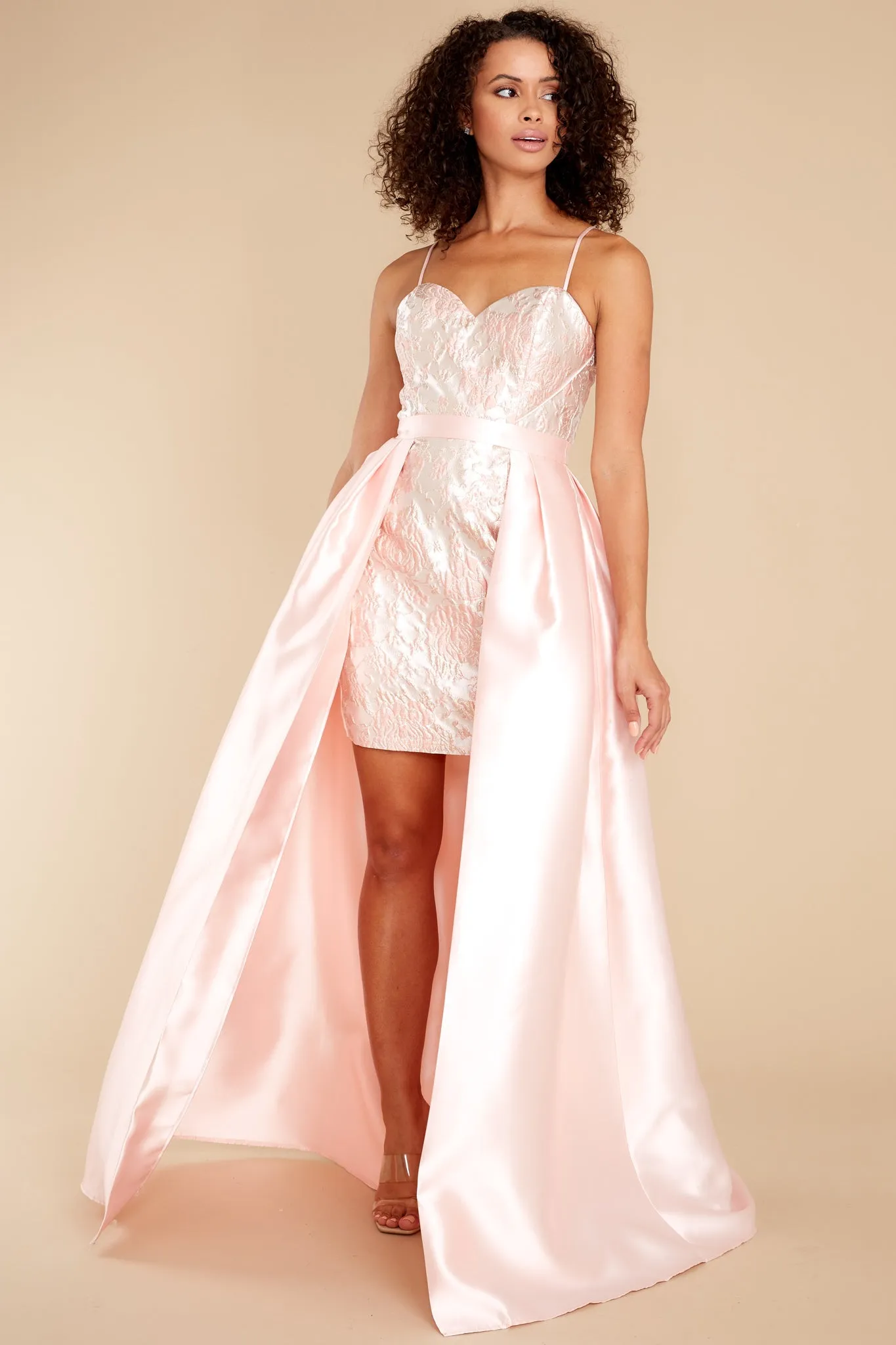 Delicate Dreams Pink Maxi Dress