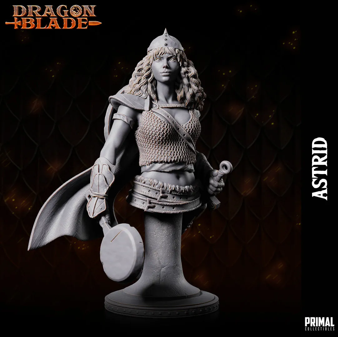 DNDDGL - Tika Wayland Female Human Rogue Astride Dragonlance mini