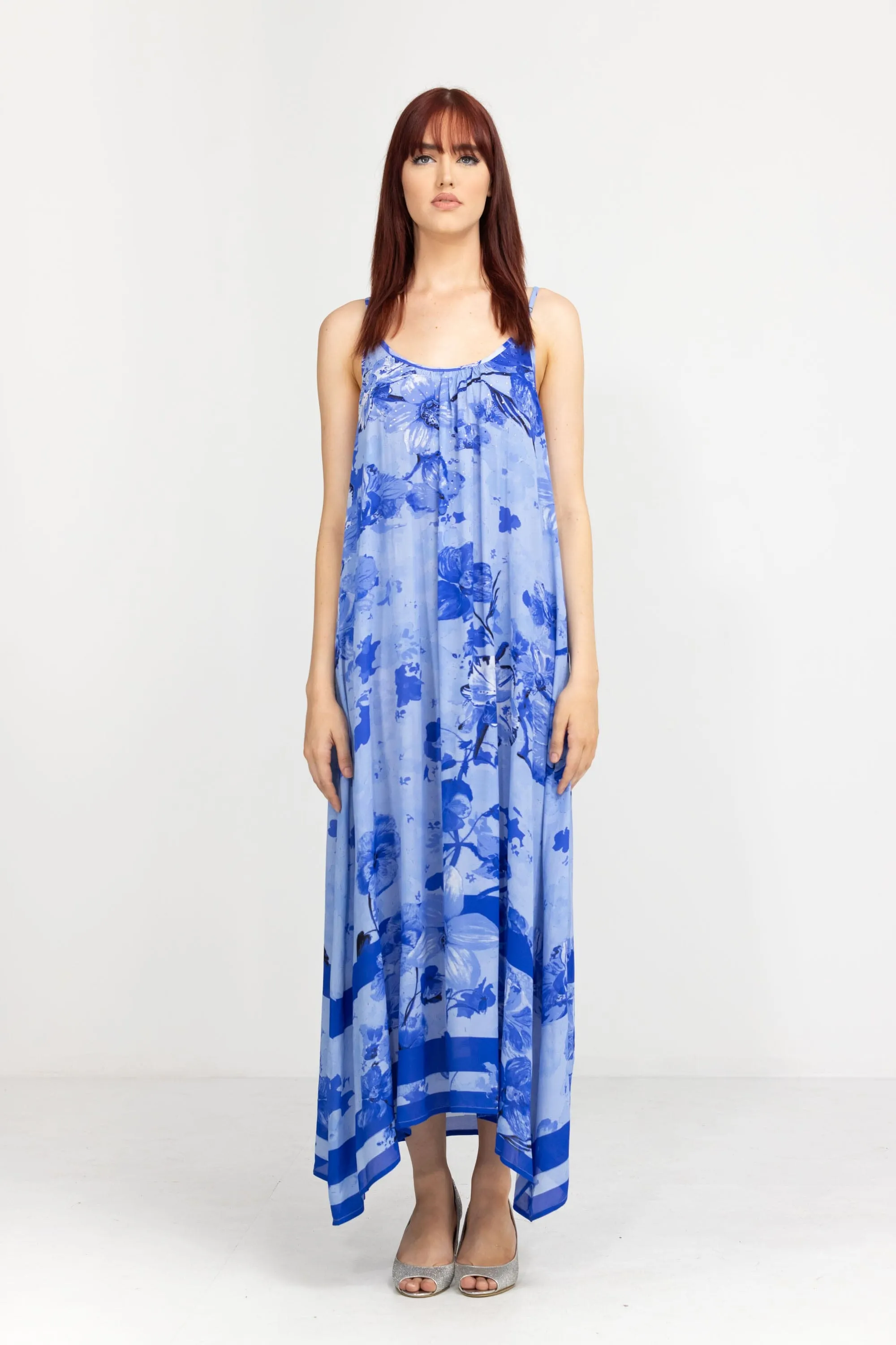 FINLANDIA - MAXI DRESS WITH ADJUSTABLE STRAPS