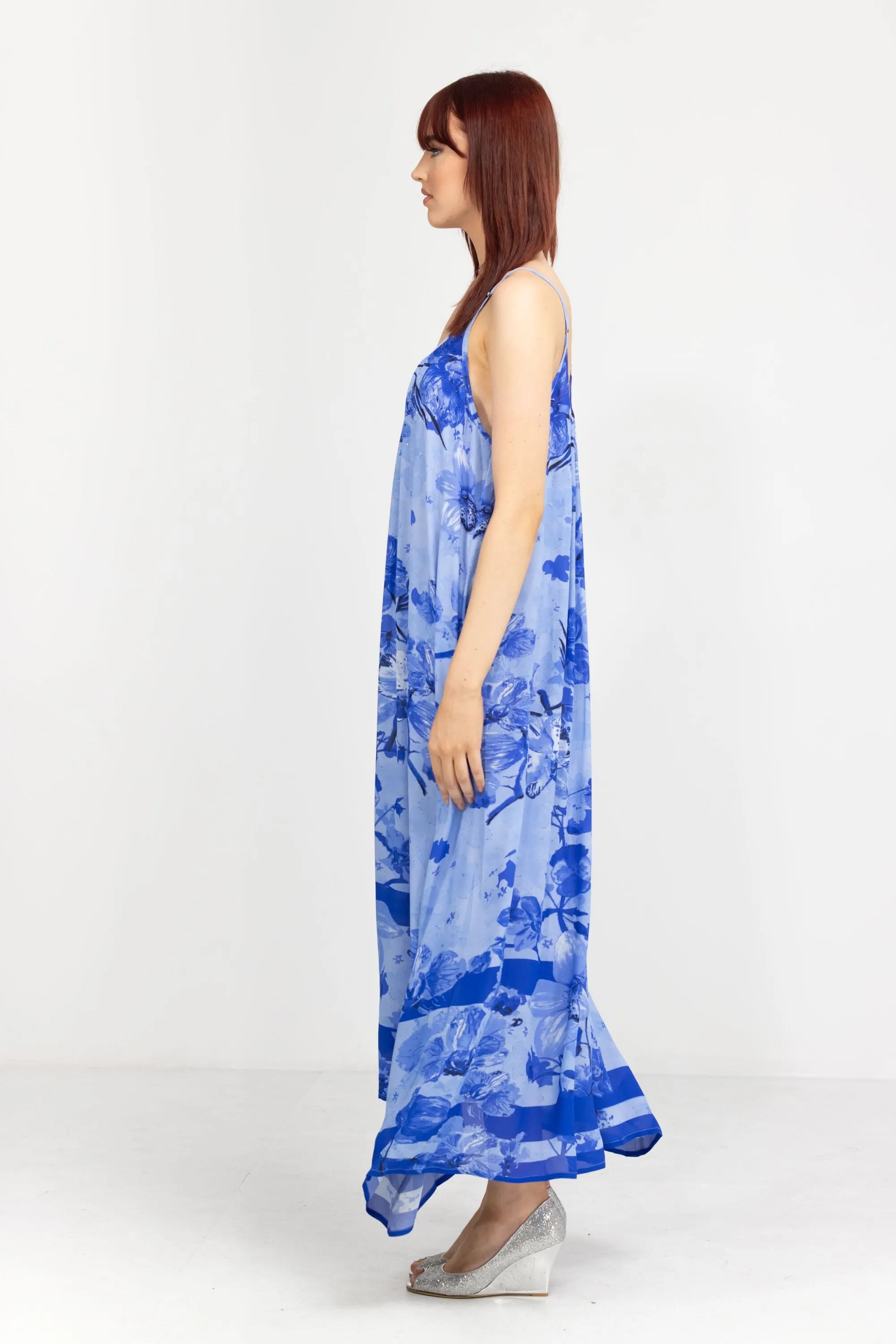 FINLANDIA - MAXI DRESS WITH ADJUSTABLE STRAPS