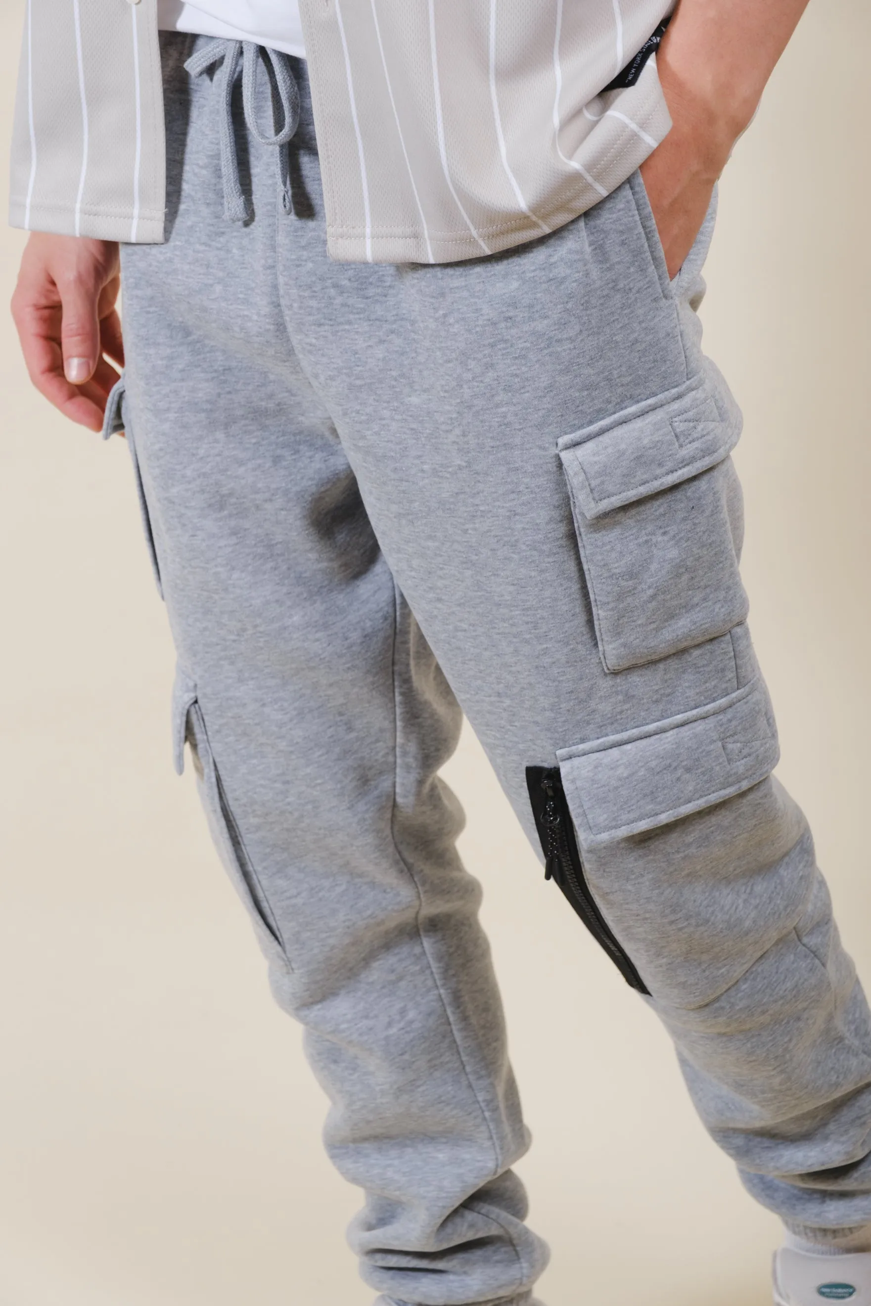 Fleece Utility Cargo Sweatpant