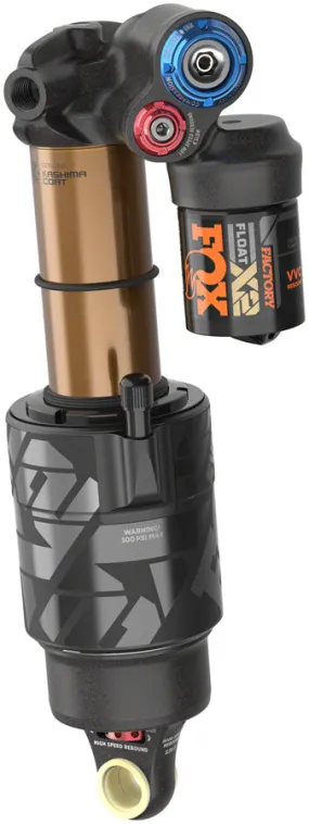 FOX FLOAT X2 Factory Rear Shock - Trunnion Metric 225 x 75 mm Kashima Coat