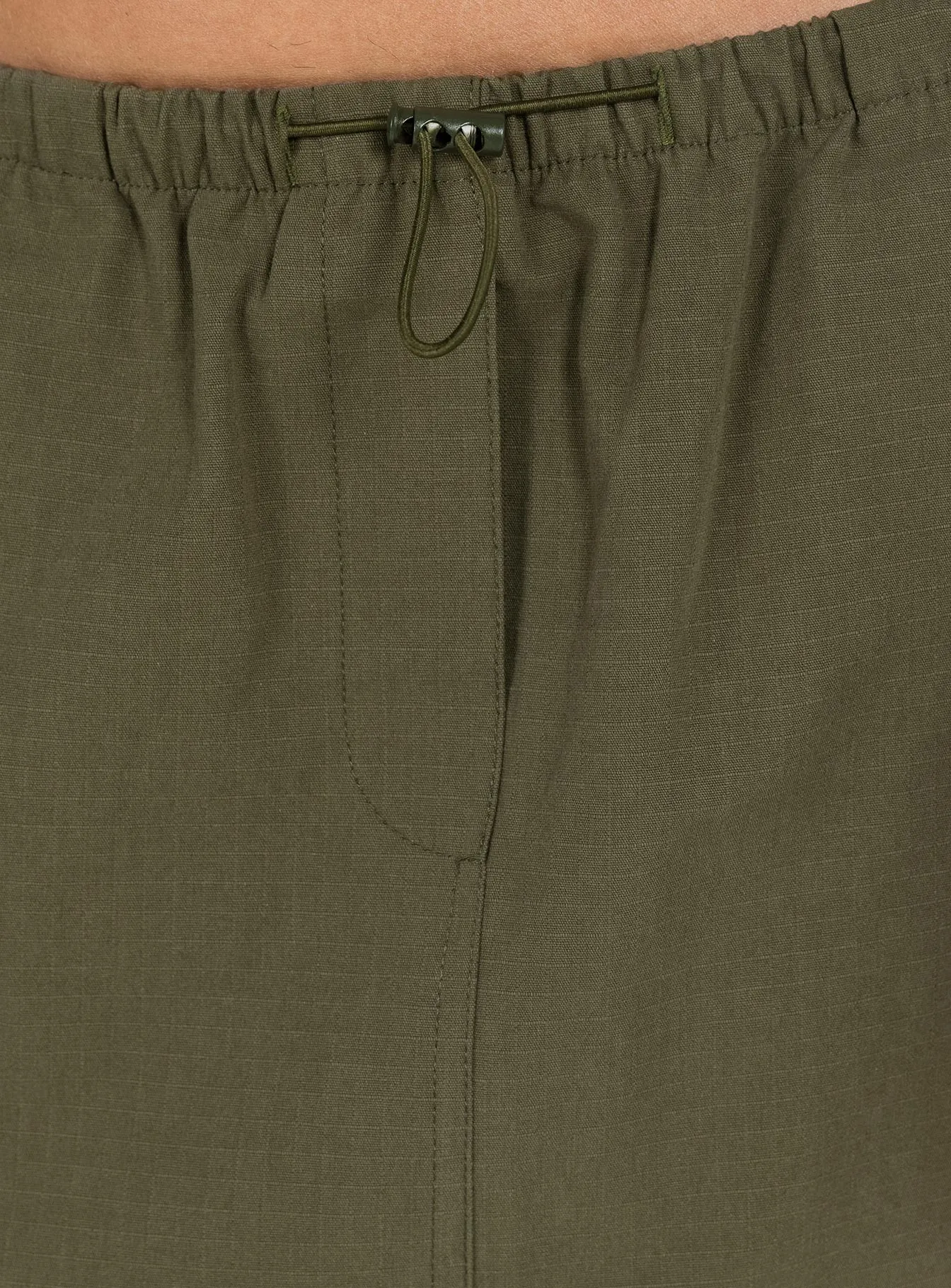 Geneve Maxi Skirt Olive Green