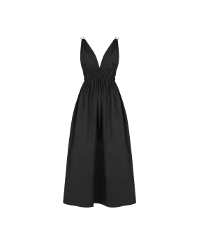 HERO MAXI DRESS BLACK