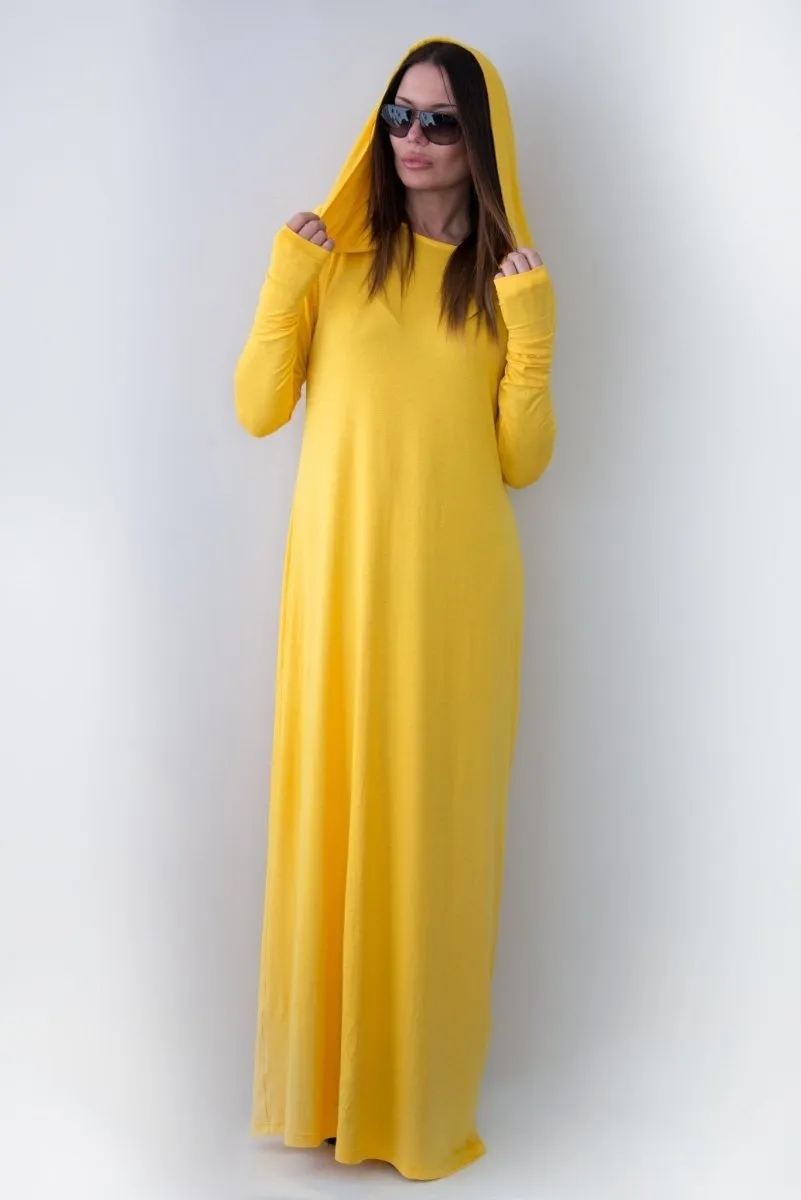 Hooded Long Dress REMY