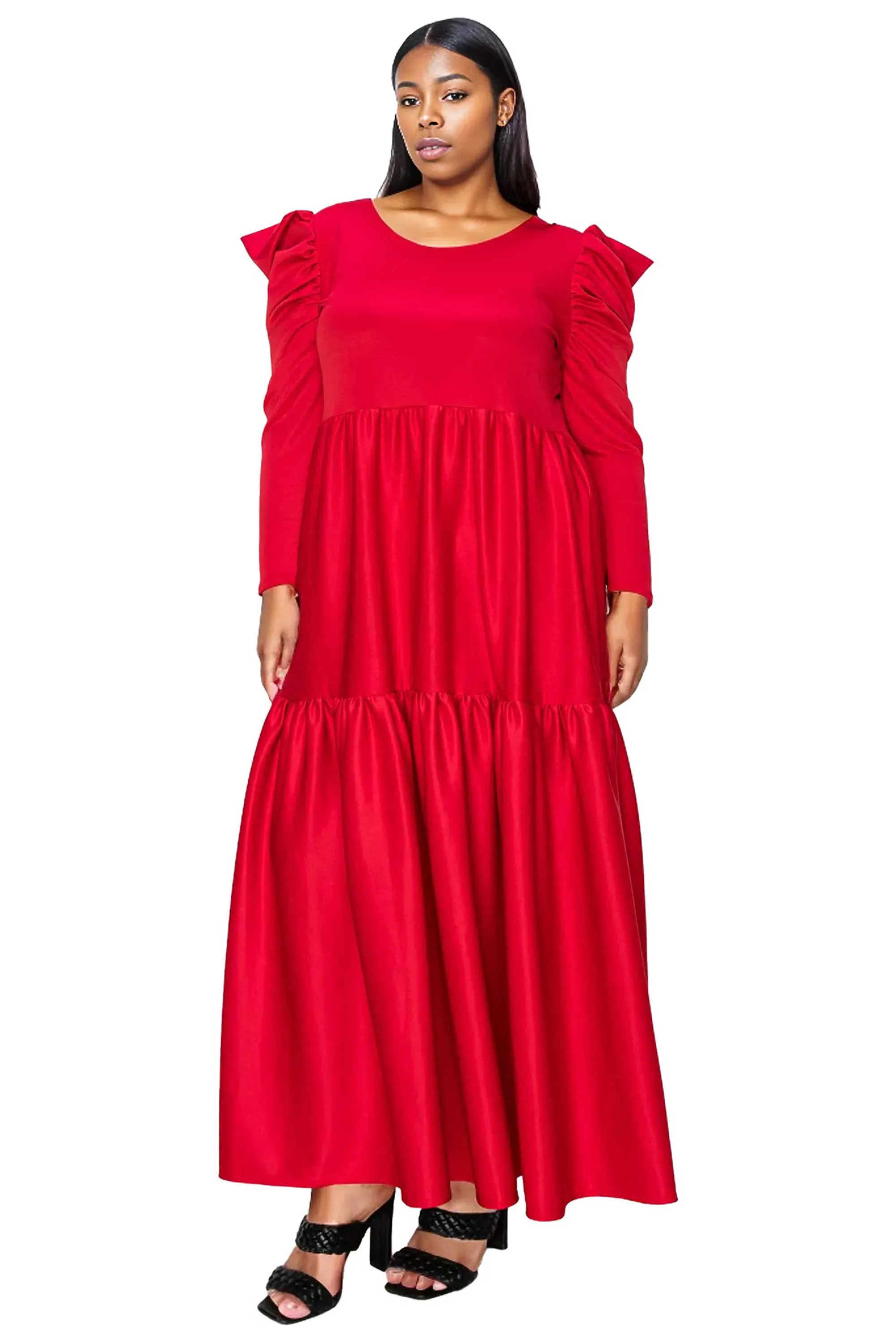 Isabel Tiered Maxi Dress