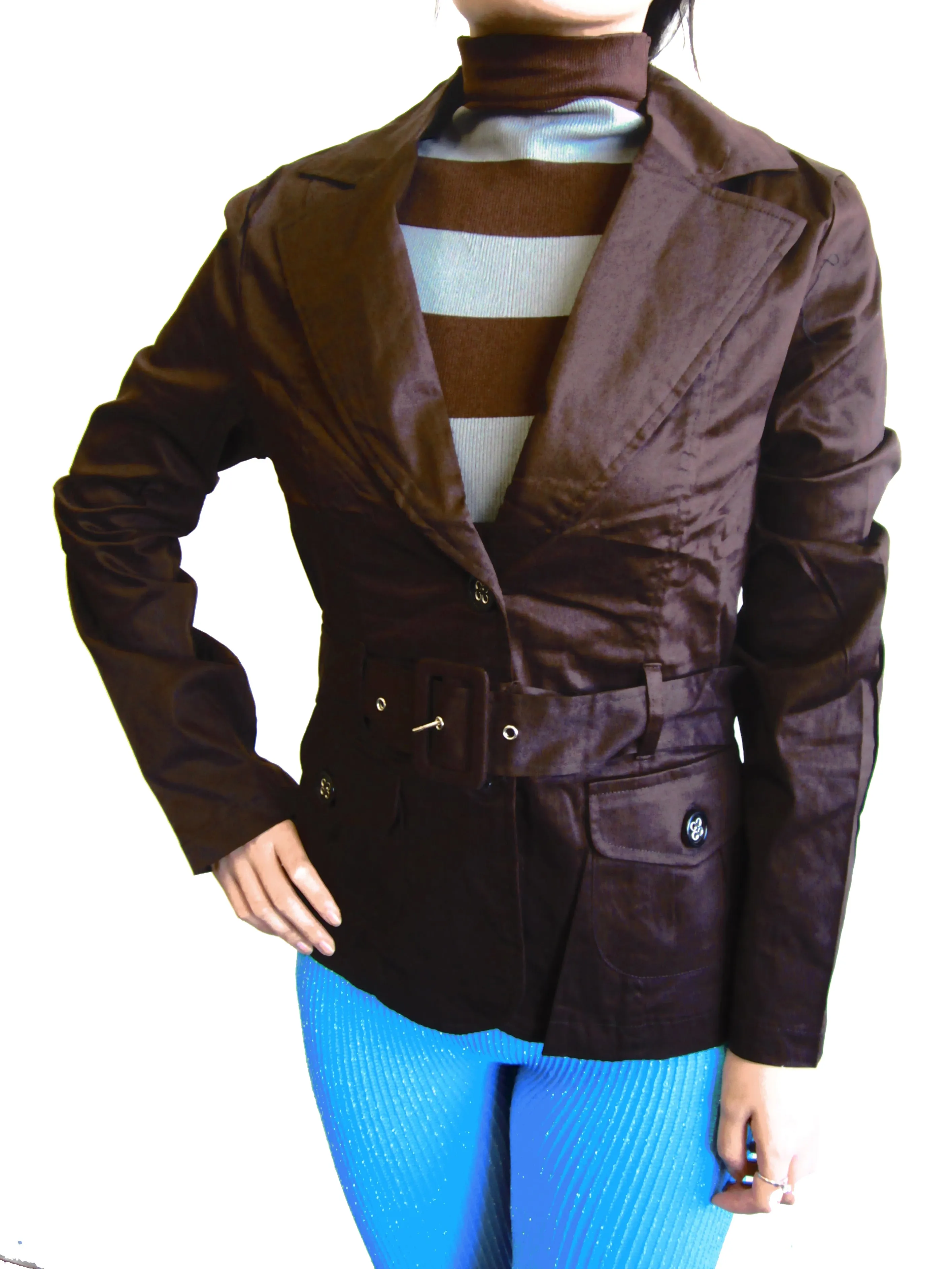 Jacket - Cotton Twill Belted  (1058261)