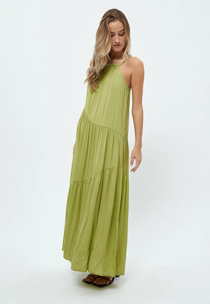 Joyla Halter Dress - Pear Green